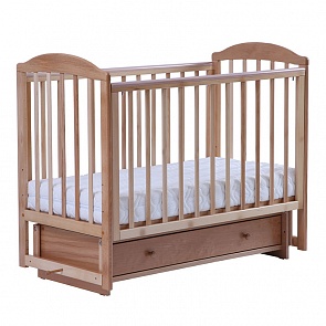 Кровать маятниковая поперечная БИ 41.2 Кубаночка-5, натуральный бук (Кубаночка, КУБ-41.2_натуральный бук)